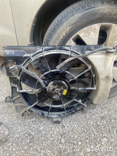 Вентилятор охлаждения радиатора Kia Rio 3