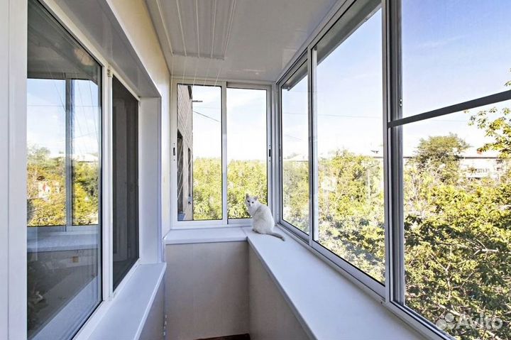 Остекление балкона