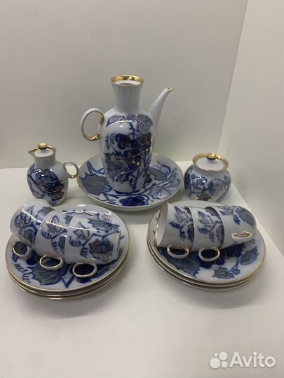 Сервиз кофейный Виноград лфз