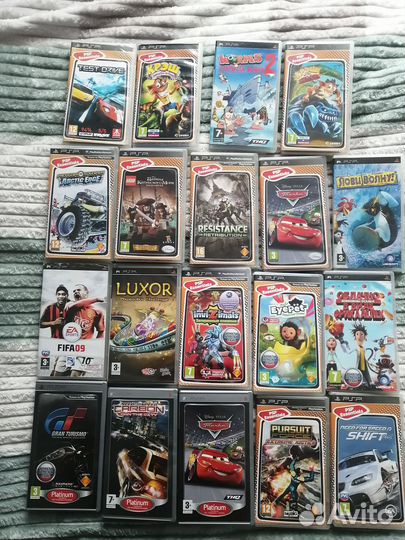 Диски для sony psp
