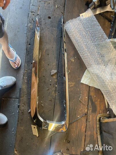 Комплект молдингов бампера гранта fl