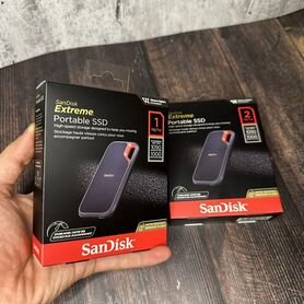 Sandisk extreme SSD 1TB portable новый