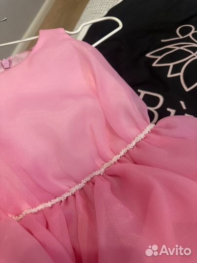 Нарядное платье для девочки 86