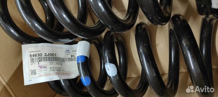 Продается пружина подвески передней для Hyundai/Ki