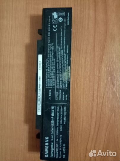 Аккумулятор для ноутбука samsung