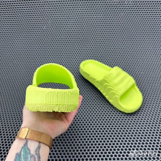 Adidas Adilette 22 Slides 'Solar Yellow