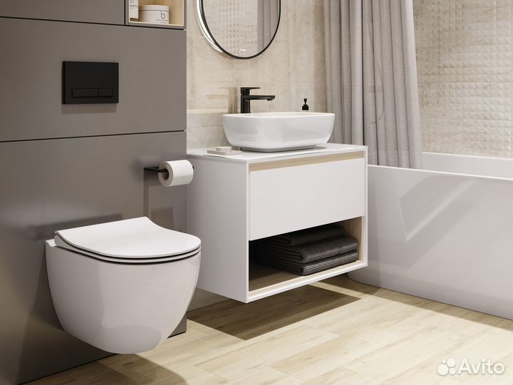 Унитаз подвесной Cersanit Brasko Sma дюр 64824