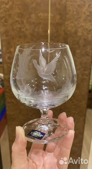 Набор новых бокалов Bohemia