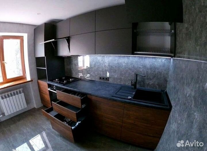 Кухни в минимализме на заказ в Омске