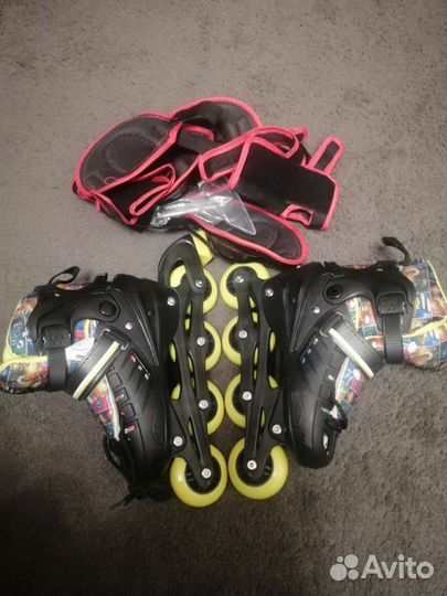 Детские ролики и защита