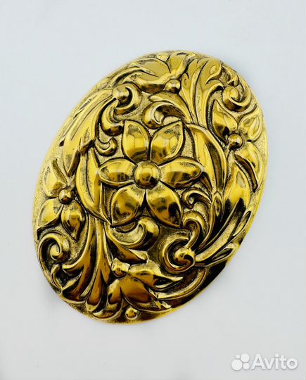 Винтажный зажим США цветы