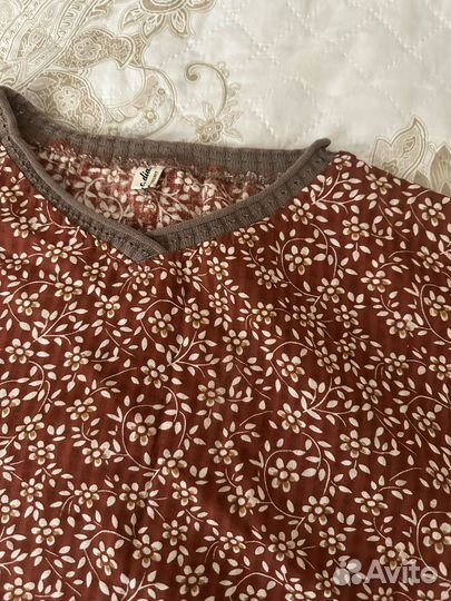 Льняная футболка