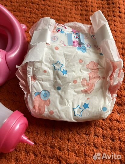 Подгузник горшок бутылочка доя Baby Born и Карапуз