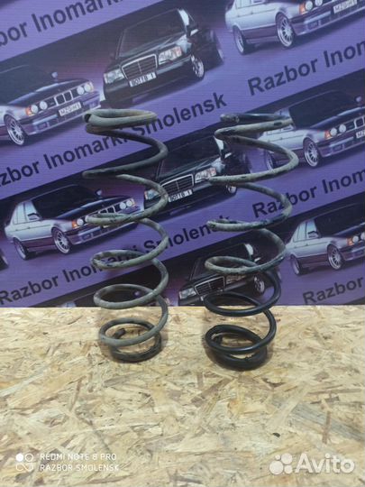 Пружина подвески задняя Рено Лагуна 2