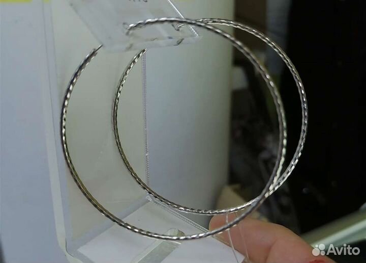 Серебряные серьги