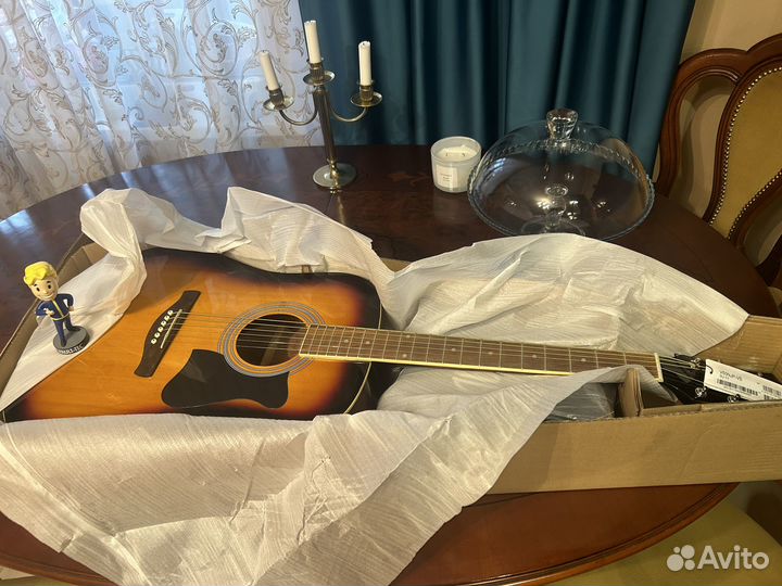 Акустическая гитара Ibanez V50NJP Sunburst Новая