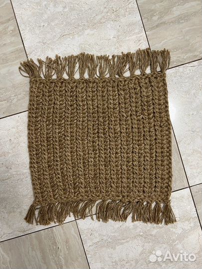 Коврик из джута