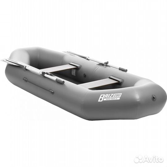 Лодка Бриз 280 серый Тонар