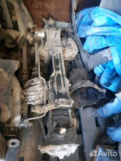 Переднии подрамник задняя балка на киа спектра