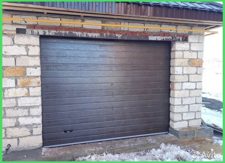 Автоматические гаражные секционные ворота