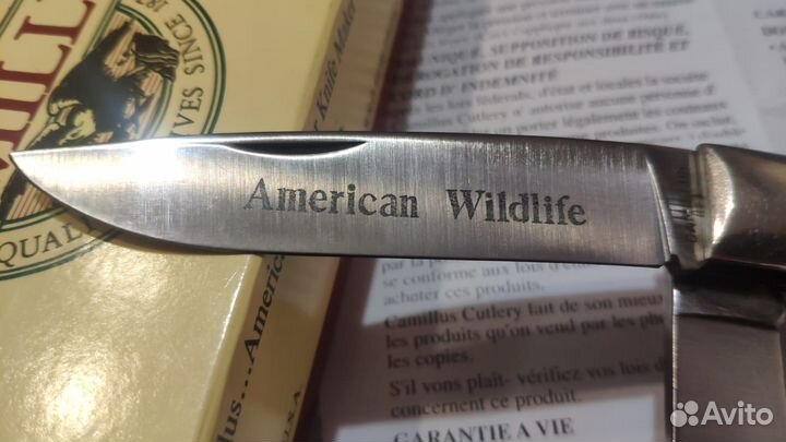 Нож Camillus 10F Bugling Elk (made in USA) 80-е г