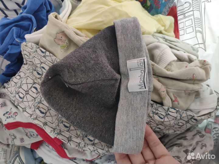 Большой пакет вещей для новорожденных+слинг