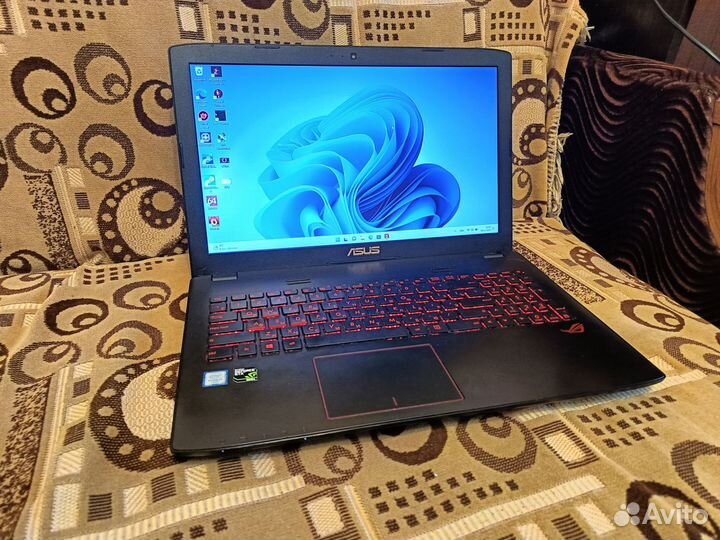 Мощный игровой Asus ROG GL552V(gtx960/i7/16gb/SSD)