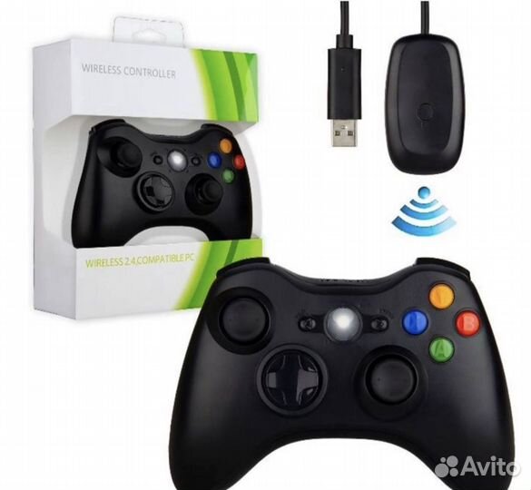 Геймпад для xbox 360 беспроводной