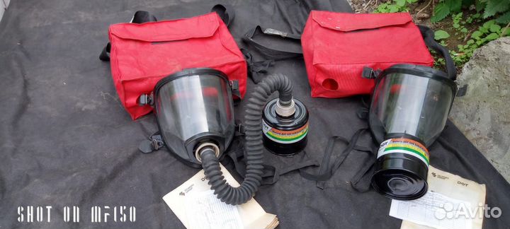 Противогаз маг с фильтром дот600 коллекционный