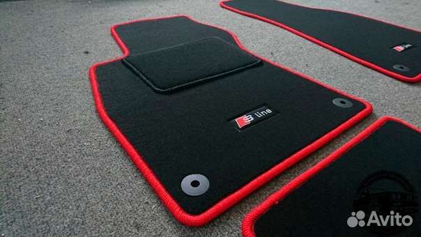 Автоковрики для Audi A4 B6 / B7 (8E), графит