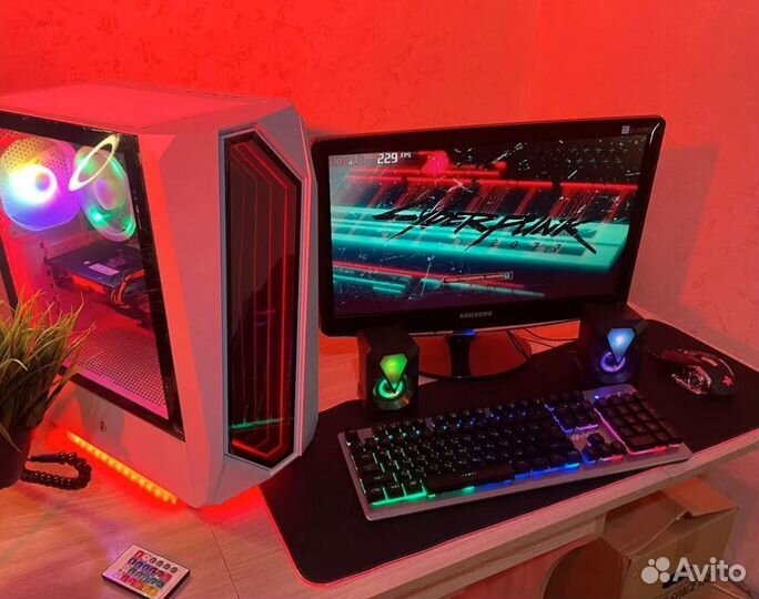 Игровой пк Ryzen 5 16gb/RX 570/580