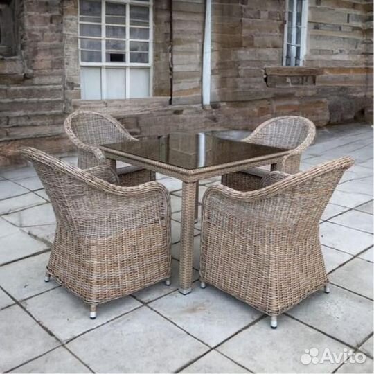 Комплект мебели T257B-Y490 Light brown (4+1). Рота