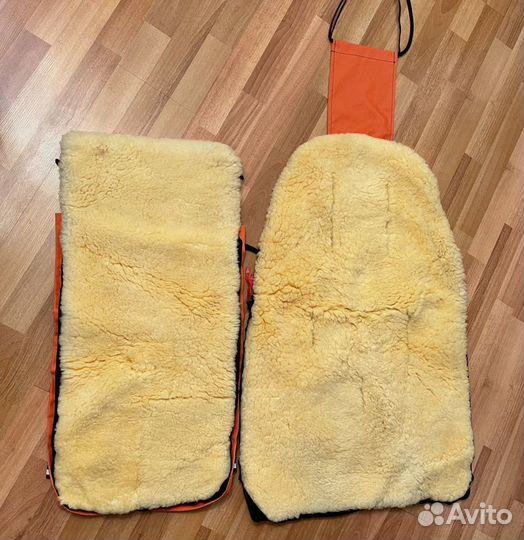 Зимний меховой конверт