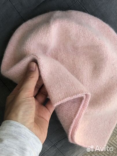 Шапка розовая seppala