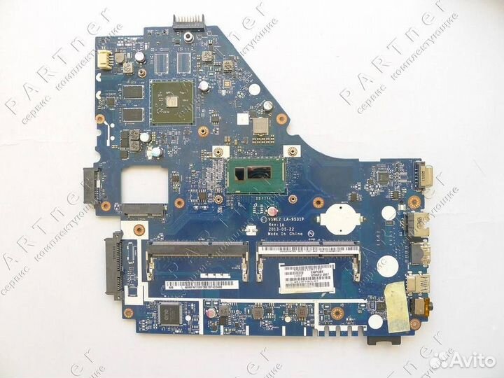 Материнская плата la-9531p i5-4200 8670m 1gb