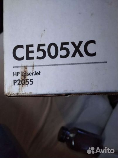 Картридж HP ce505xc