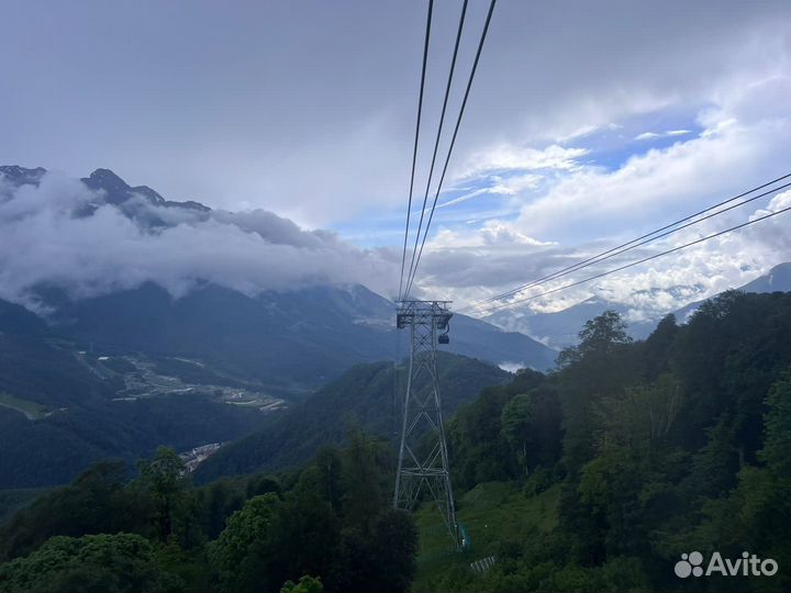 Роза хутор, 3 канатки, Пик, Газпром Лаура