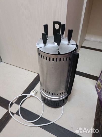 Электрошашлычница б/у