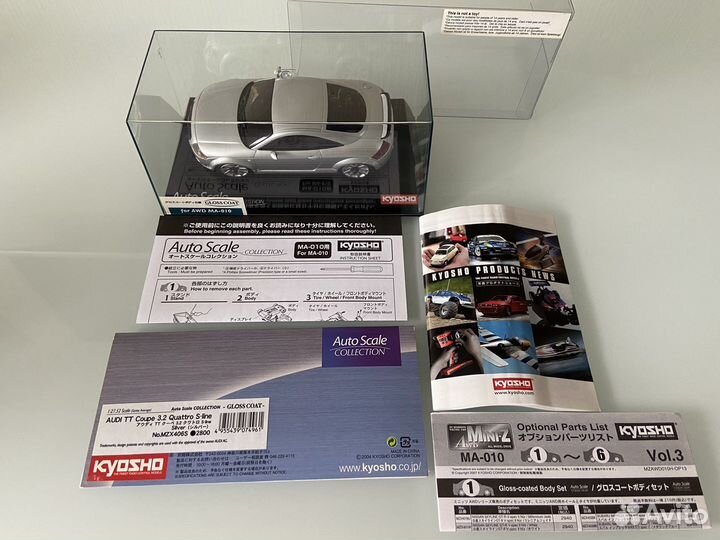 Кузов Kyosho Mini-Z Audi TT S Quattro