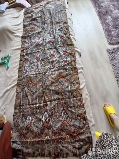 Павловопосадский платок шерсть