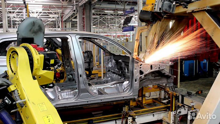 Разнорабочий на сборку автомобилей