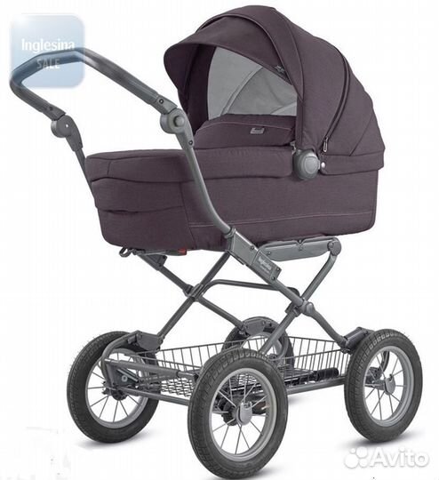 Коляска 2 в 1 inglesina sofia marron glace бу