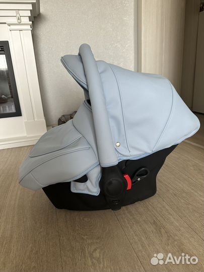 Коляска Adamex gloria deluxe 3 в 1 экокожа