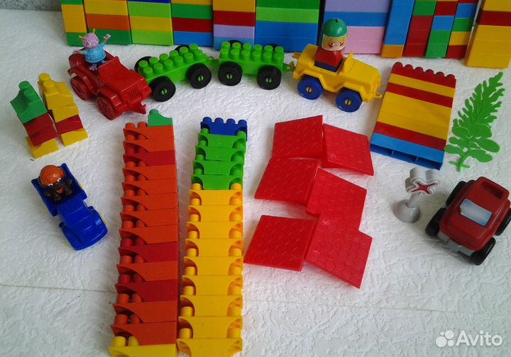 Конструктор Полесье большой более 320 деталей