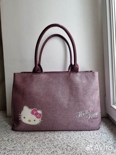 Сумка Hello kitty с блёстками