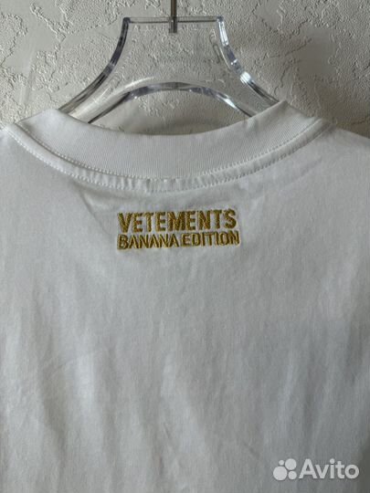 Футболка Vetements с бананом эксклюзив