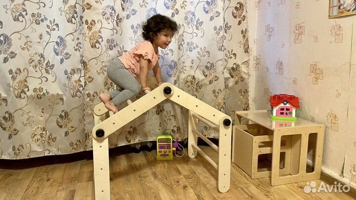 Трансформер Пиклера - куб, треугольник для детей