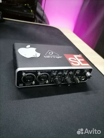 Звуковая карта behringer umc202hd