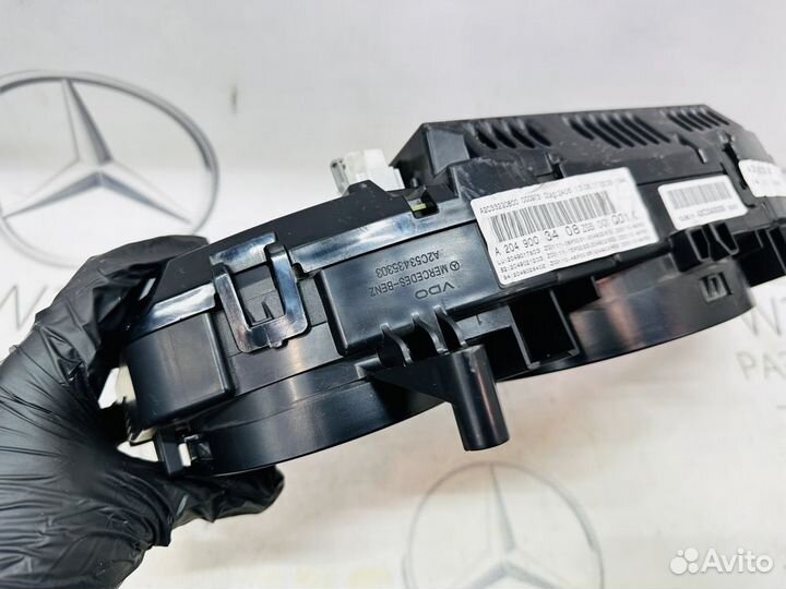 Цветная приборная панель Mercedes W212 W204