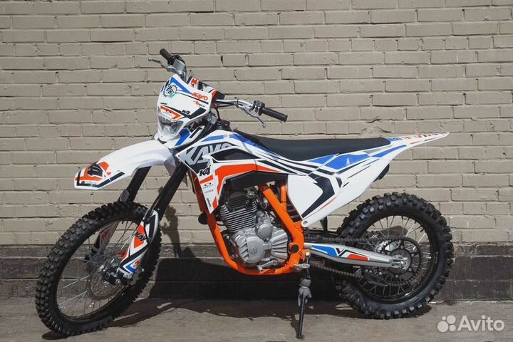 Мотоцикл Kayo K4 MX (белый)